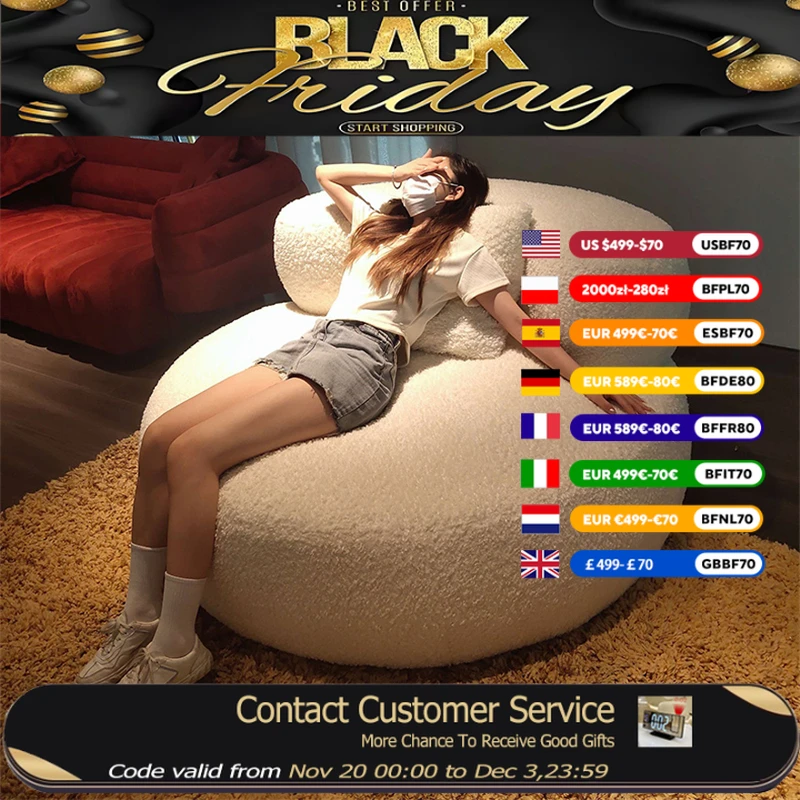 

Одиночный современный дизайнерский диван в скандинавском стиле для гостиной, напольный диван с откидной спинкой, гостиная, ленивый минималистичный диван Soggiorno, мебель для квартиры