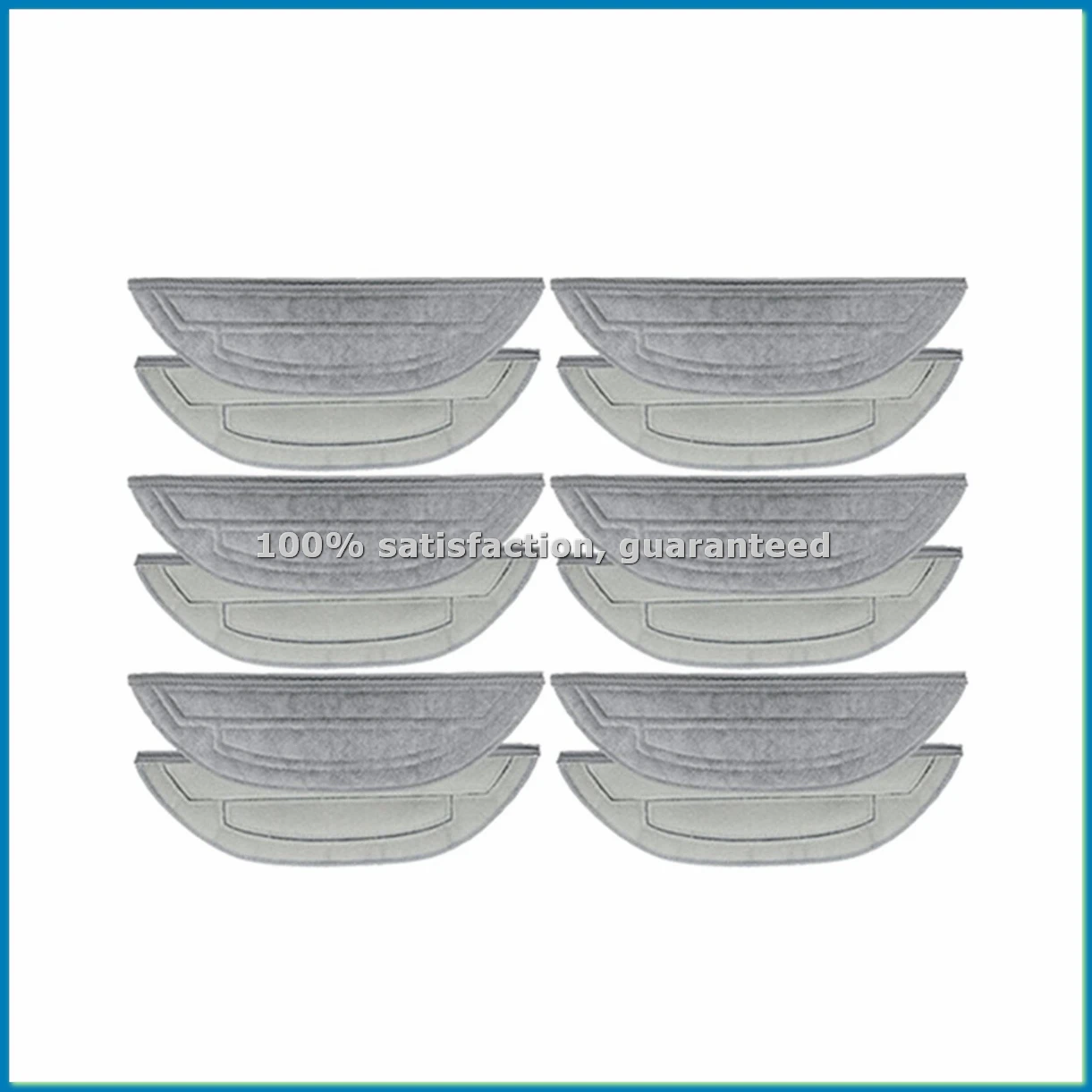 

12PCS Replacement Mop Cloth for S8 MaxV Ultra/G20S/S8pro Maxv Robot Vacuum Microfiber Mopping Cloth Accessories-ABRM