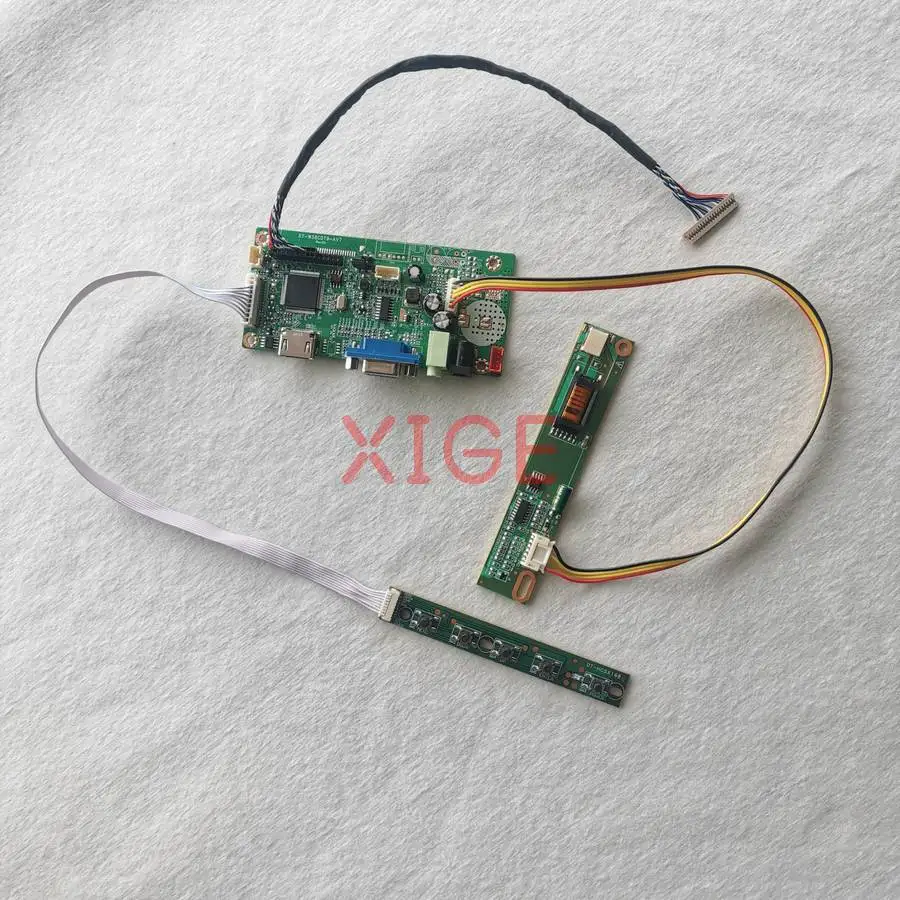 

Плата контроллера ЖК-дисплея для LTM12C505K, LTD121ECAK, LTD121EA41, LTD121EC3L, VGA+HDMI, 1024*768, 1-CCFL, 20-контактный LVDS, 1024x768, DIY-комплект