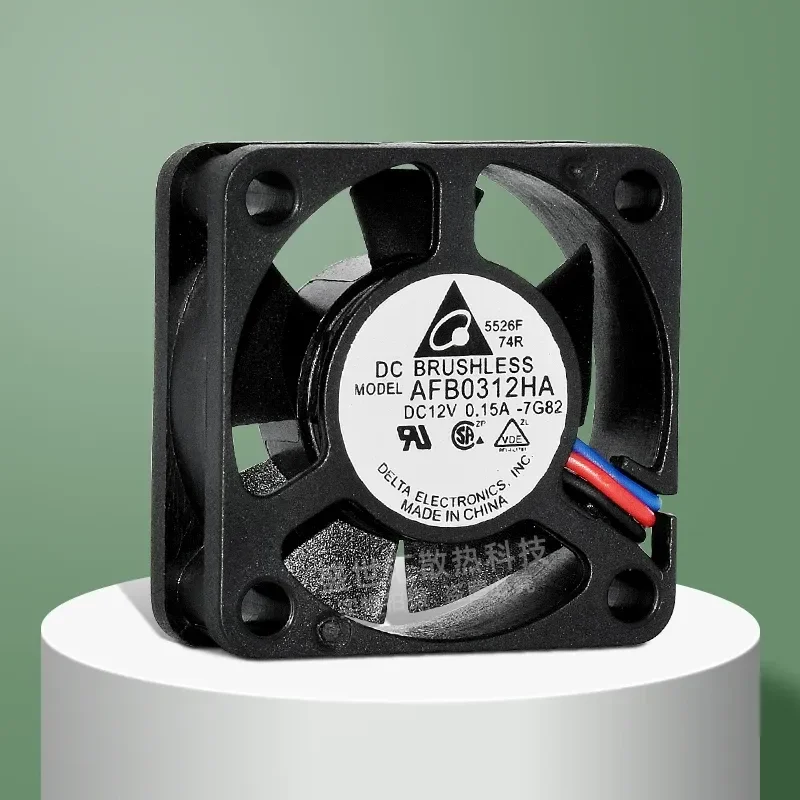 AFB0312HA Delta 3010 for Yaskawa Chassis Driver 12 V 0.15 A Double Ball Bearing Small Cooling Fan 3 cm