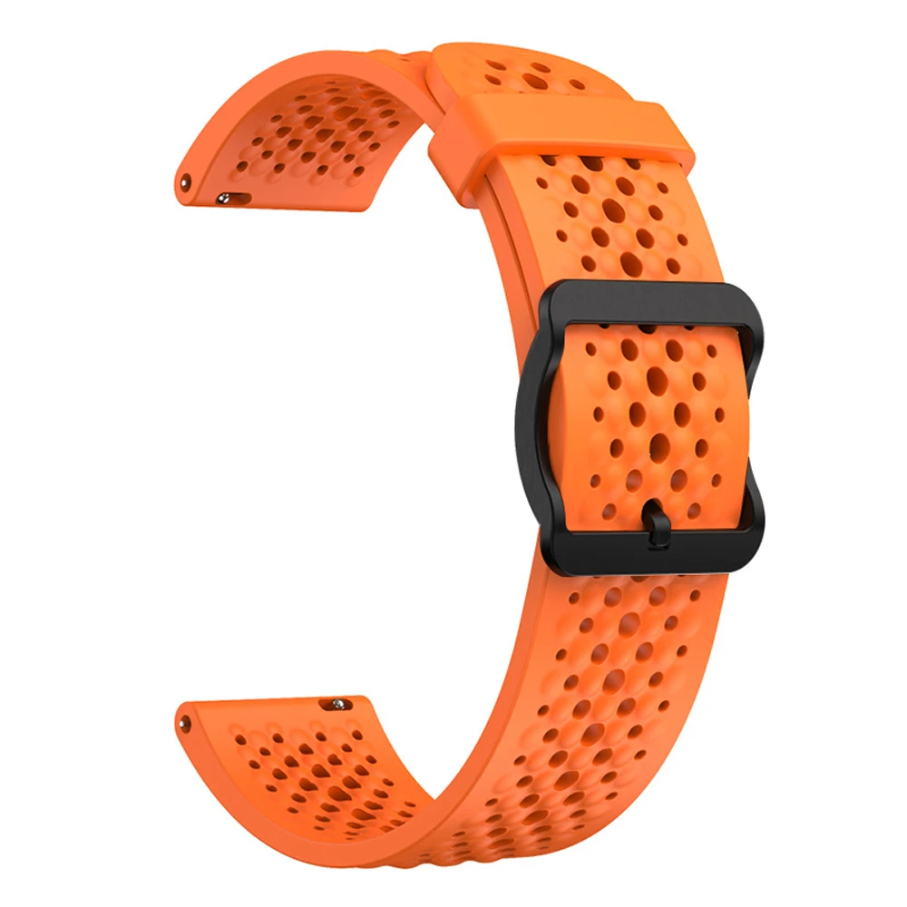 22mm Replacement Strap For POLAR Watch Band VANTAGE V3 M2 M/GRIT X Pro Titan Silicone Bracelet For COROS PACE 3 Breathable Strap