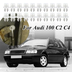 20PC Clips For Audi 100 C2 C4 Door Lock Rod Conector Linkage Clips Front Rear Interior Latch Catch Repair Clamp Auto Fastener