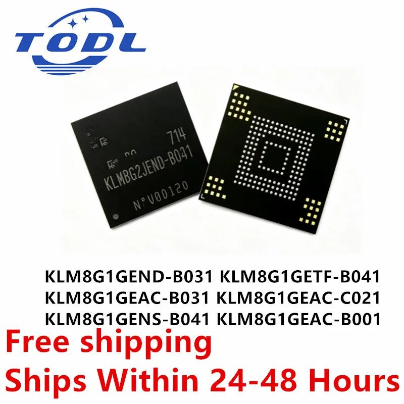 (1piece) 100% New KLM8G1GENS-B041 KLM8G1GEND-B031 KLM8G1GETF-B041 KLM8G1GEAC-B031 KLM8G1GEAC-C021 KLM8G1GEAC-B001 BGA