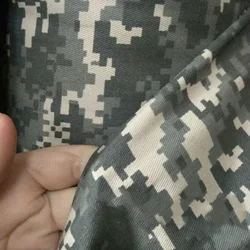 1.48M Width Urban Digital Camouflage Fabric US Army Digital Camo Cloth Gray Beige White Mosaic Polyester Cotton Twill Fabric