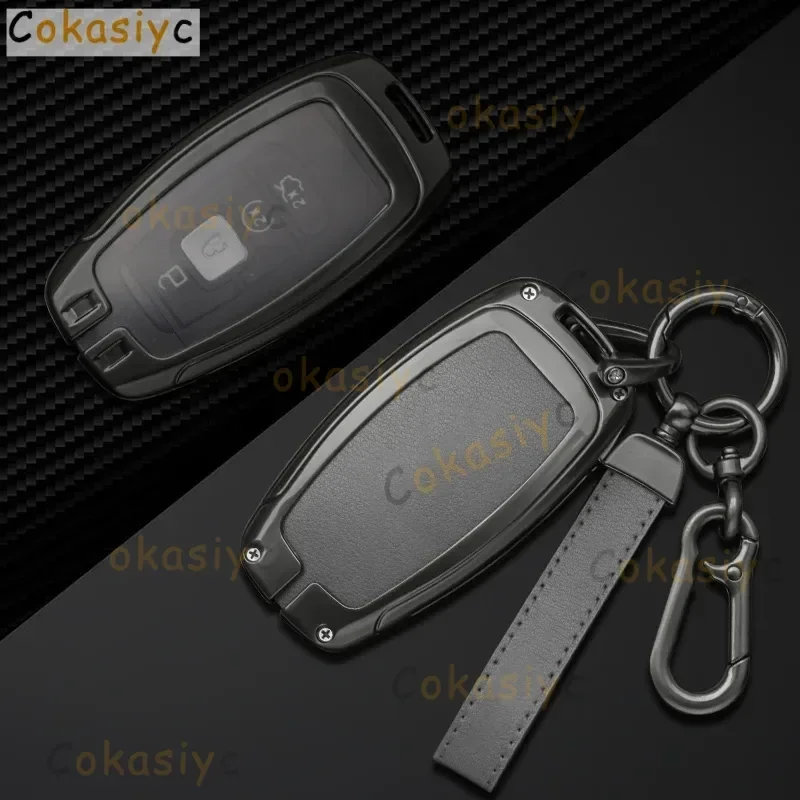 Funda para llave de coche de aleación de Zinc, bolsa para Lincoln Continental MKC MKZ MKX Navigator Z Nautilus Aviator Corsair 2017 2018 2019 2022