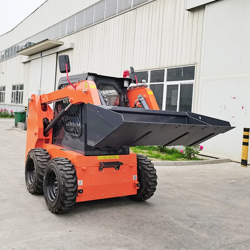 YG Skid Steer Loader Engine Rebuilt Mini Skid Steer Loader Operating Capacity 1200kg