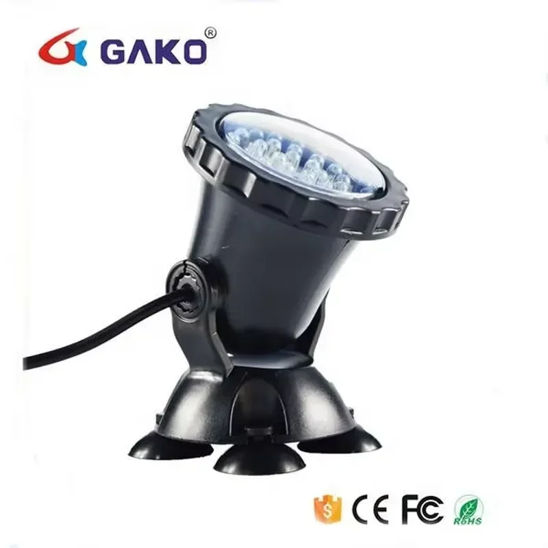 China New Arrival Industrial Outdoor LED Spot Light for Pond Garden Decoration 180 Degree Beam Angle RGBCW Color Eco-Friendly