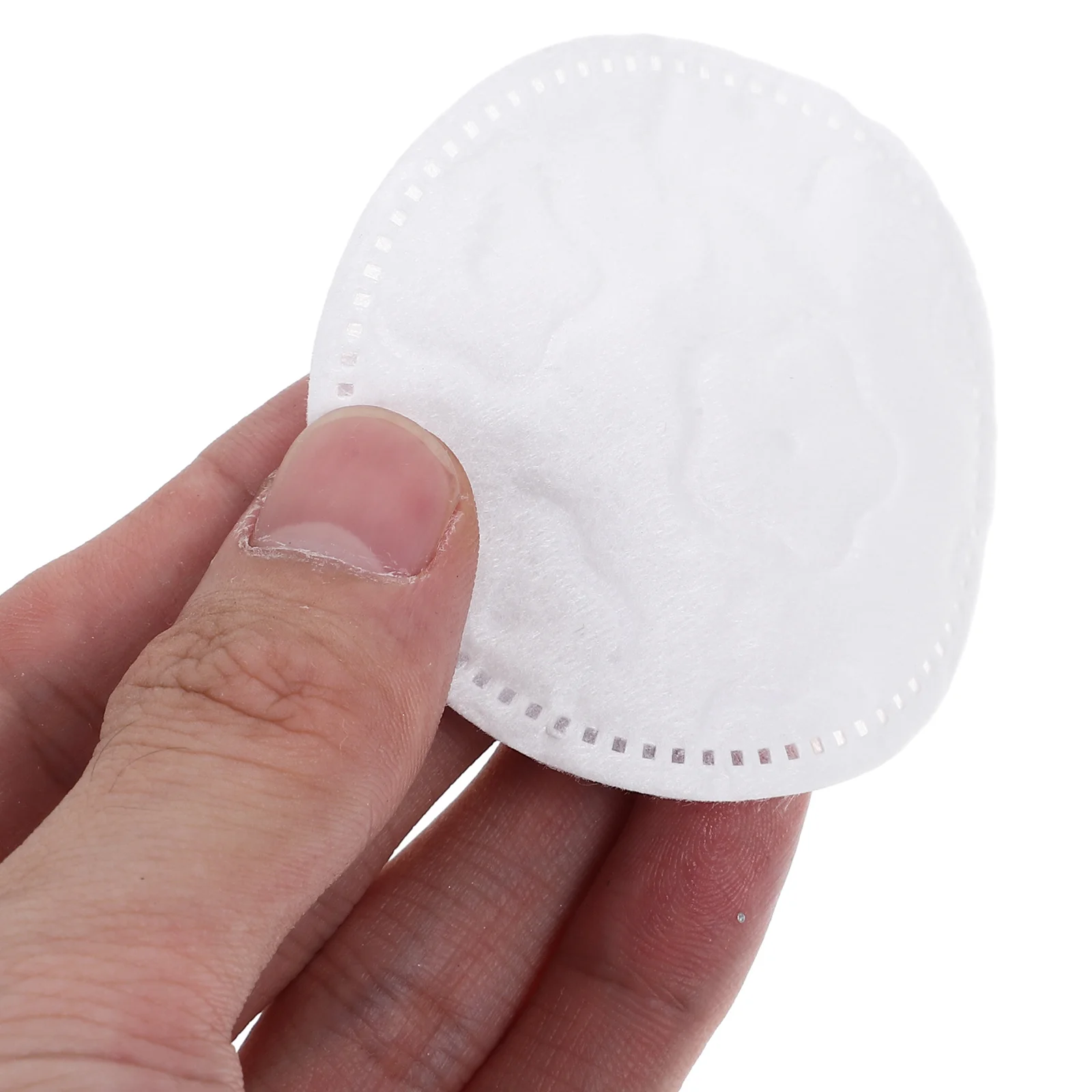 Almofadas removedoras de maquiagem, 1 saco de algodão puro, macio e confortável, almofadas de limpeza facial, rodadas de algodão esfoliante suave para maquiagem diária