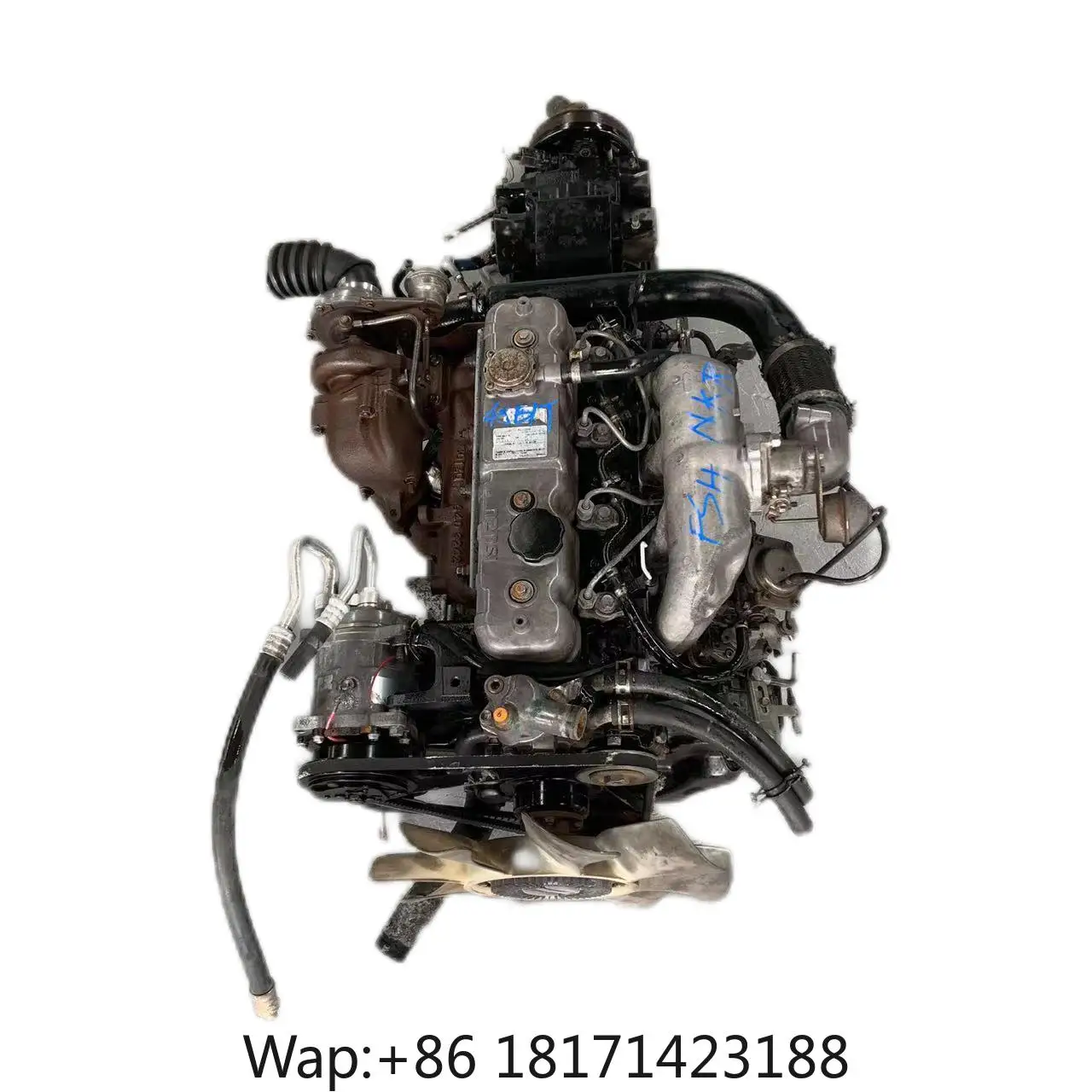 【Hot】4JB1T 4JB1 NKR Diesel Engine for Isuzu Marine Truck Pump Machine