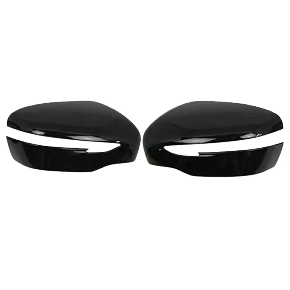 

Car Upgrade Glossy Black Carbon Fiber Door Mirror Cover For Nissan Qashqai 2015 2016 2017 2018 2019 Car Rearview Accessories