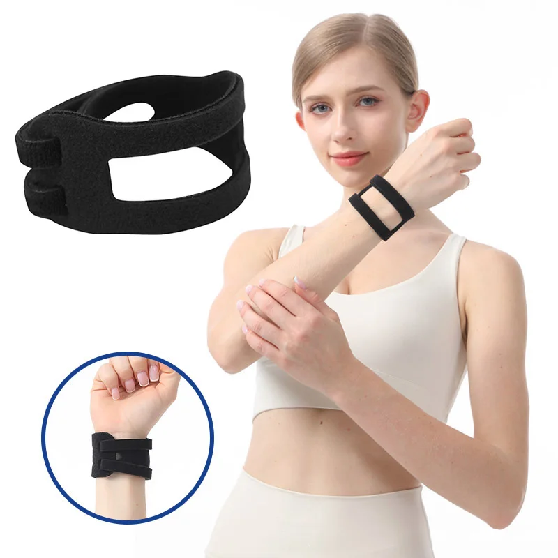 

Sport Wrist Support Brace for Badminton Tennis Basketball - Breathable Comfortable Stable Wrist Guard with Adjustable Straps