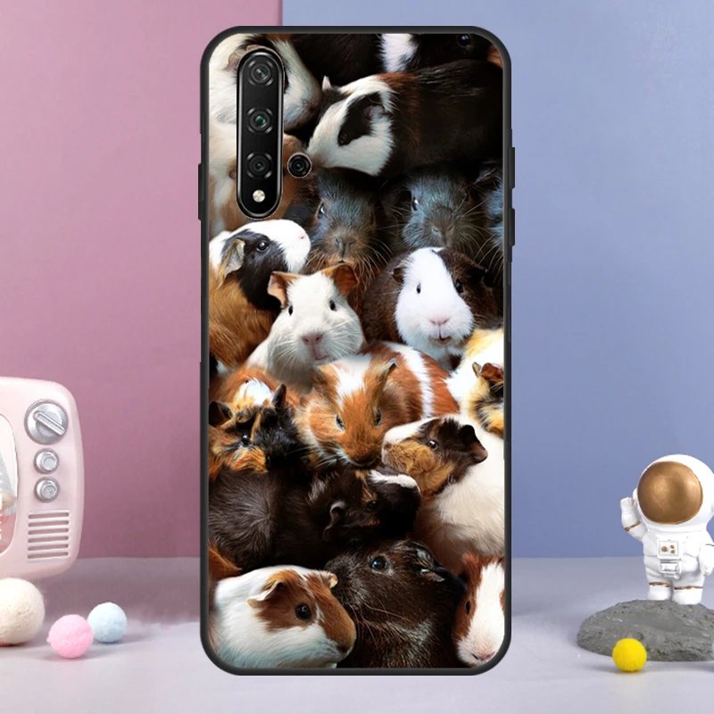 햄스터 기니피그 화웨이 노바 5T 9 10 SE 7i 8i 11i 12i Y73 Y90 Y70 Y72 Y61 Y91 Y60 P20 P30 P40 Lite 케이스