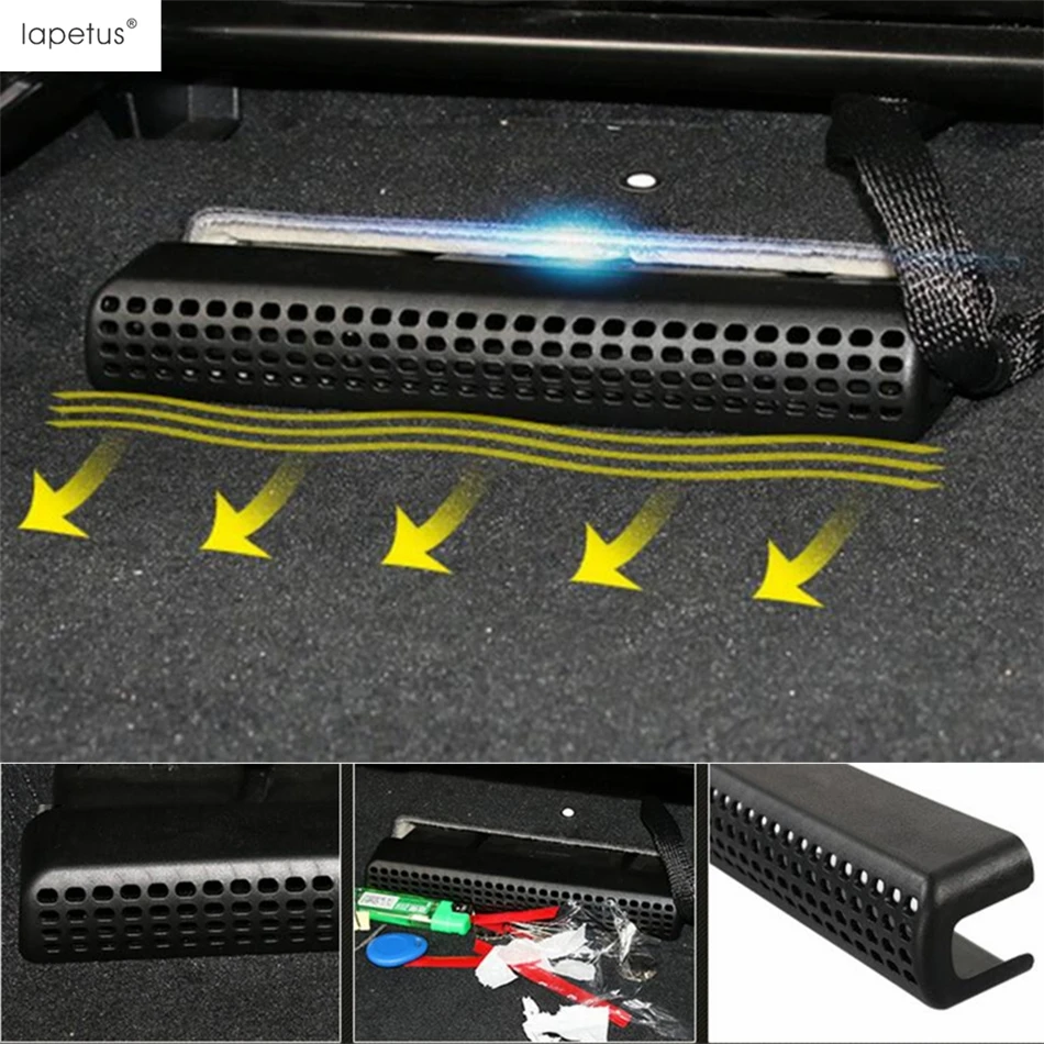 

Car Under Seat Floor AC Vent Outlet Cover Trim Accessories Interior For Mercedes Benz C E Class W205 W213 / GLC X253 2015 - 2022