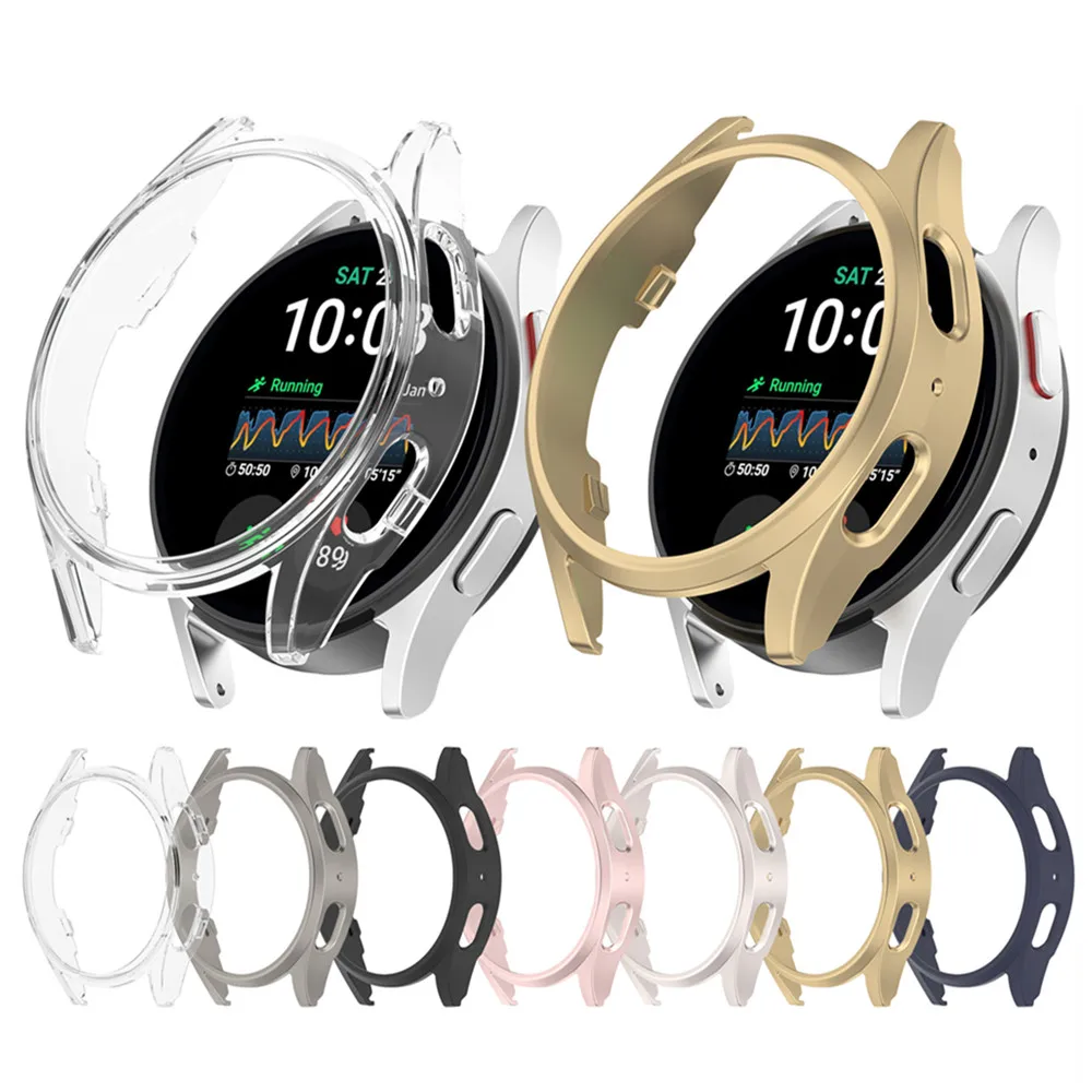 Capa para Samsung Watch 7, 40mm, 44mm, Frame, alta qualidade, PC, Magro, Protetor, Smart Watch Acessórios