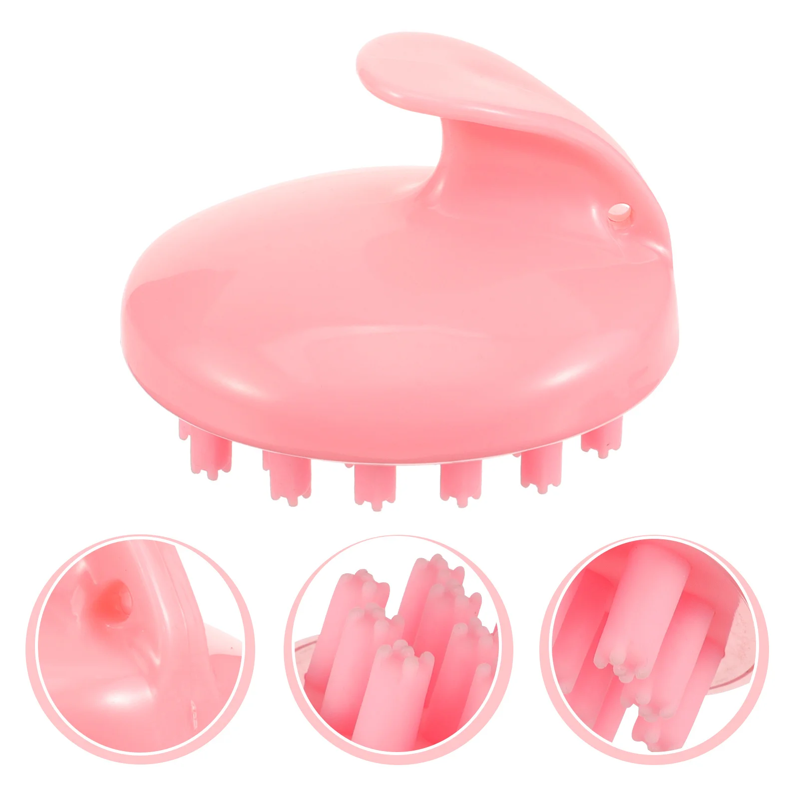 

1Pcs Massage Shampoo Comb Ergonomic Comfortable Grip Waterproof Scalp Care Brush Gentle Skin-Friendly Scalp Massaging Brush