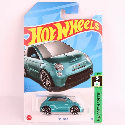 

Original Hot Wheels Car Red FIAT 500e Toys for Boys 1/64 Diecast Alloy Model Vehicle Brinquedos Carro Collection Birthday Gift