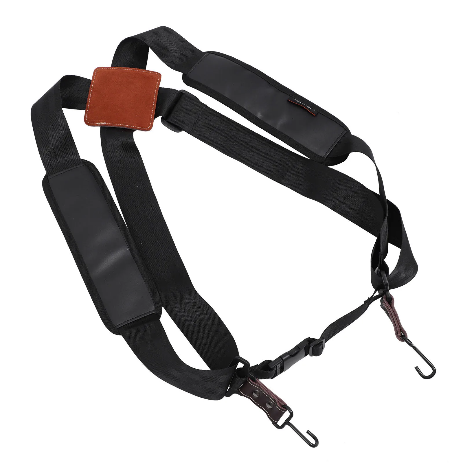 

1 pc Foldable Thick Polyester Double Shoulder Strap For Djembe Drum Durable Quick-Release Cowhide Adult Use Carrying Cord