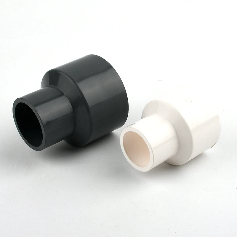 1Pc 20/25/32/40/50/63mm Thickening PVC Straight Reducing Connectors Garden Irrigation Water Pipe Connector Aquarium Adapte