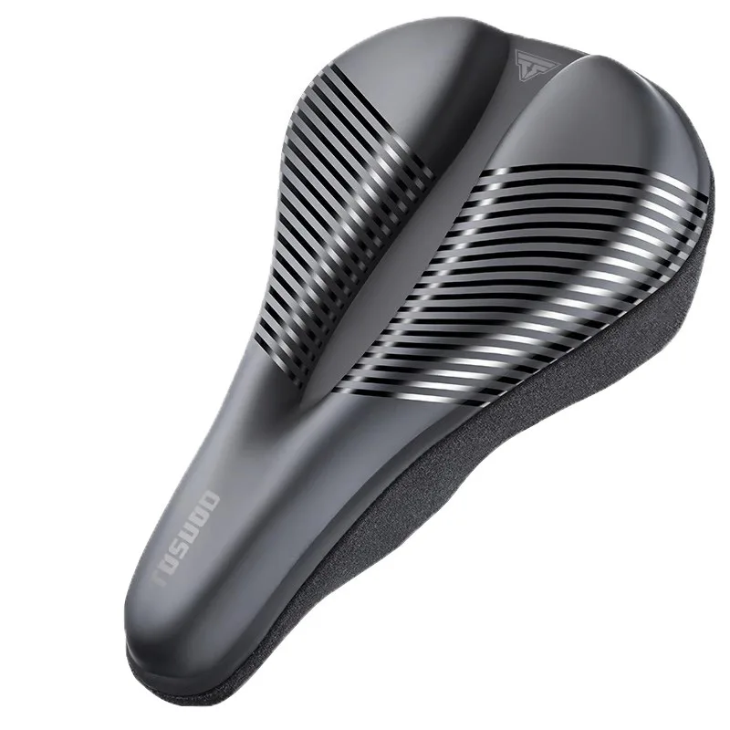 

Bicycle seat cushion cover Super soft cover Mountain bike thickened seat silicone cushion Bicycle accessories
