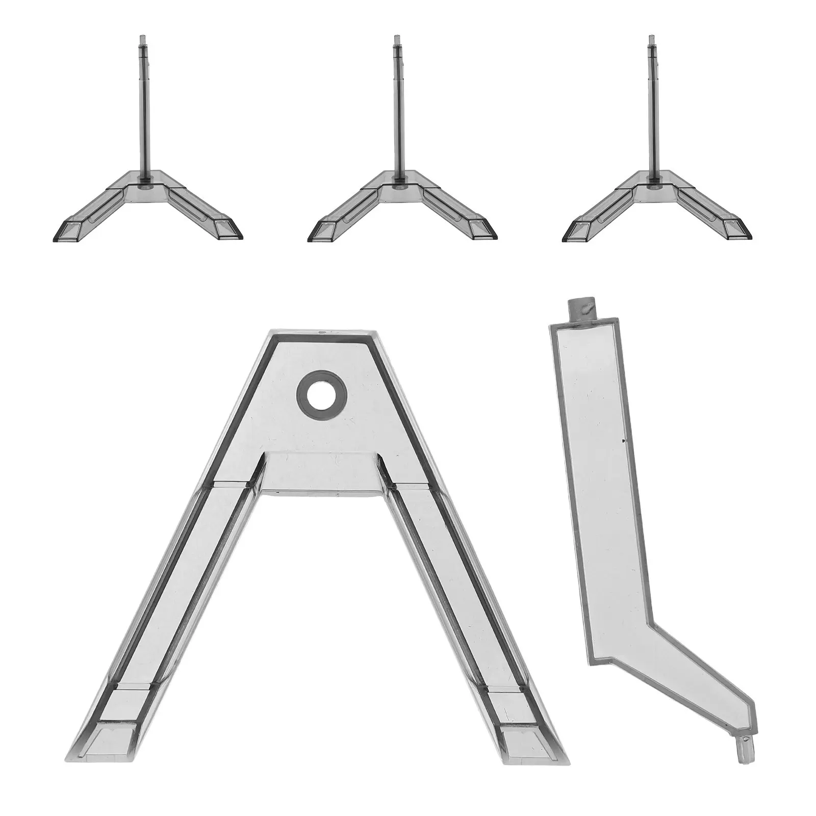 

4Pcs Display Base Action Figure Stand Holder Stable Support for Hg1 144 Scale Models Figure Display