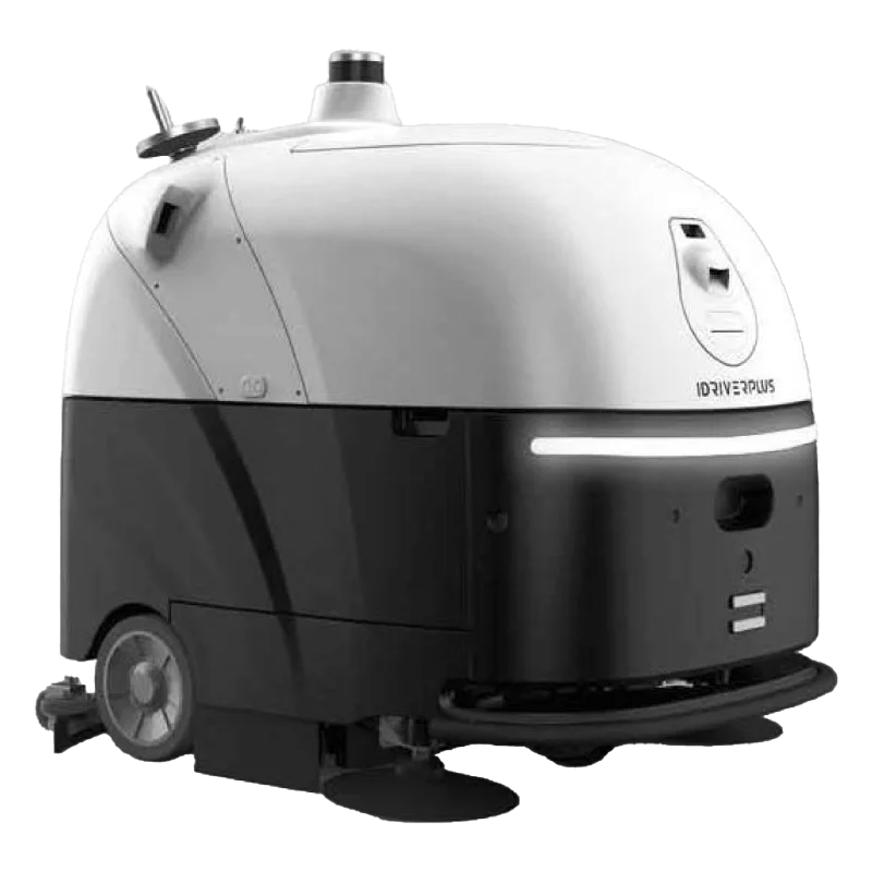 DRIVERPLUS SC80 Autonomous Floor Scrubber Robot L4 Self-Driving Commercial Cleaning Machine 4000㎡/h EU Certified 1-Year Warranty