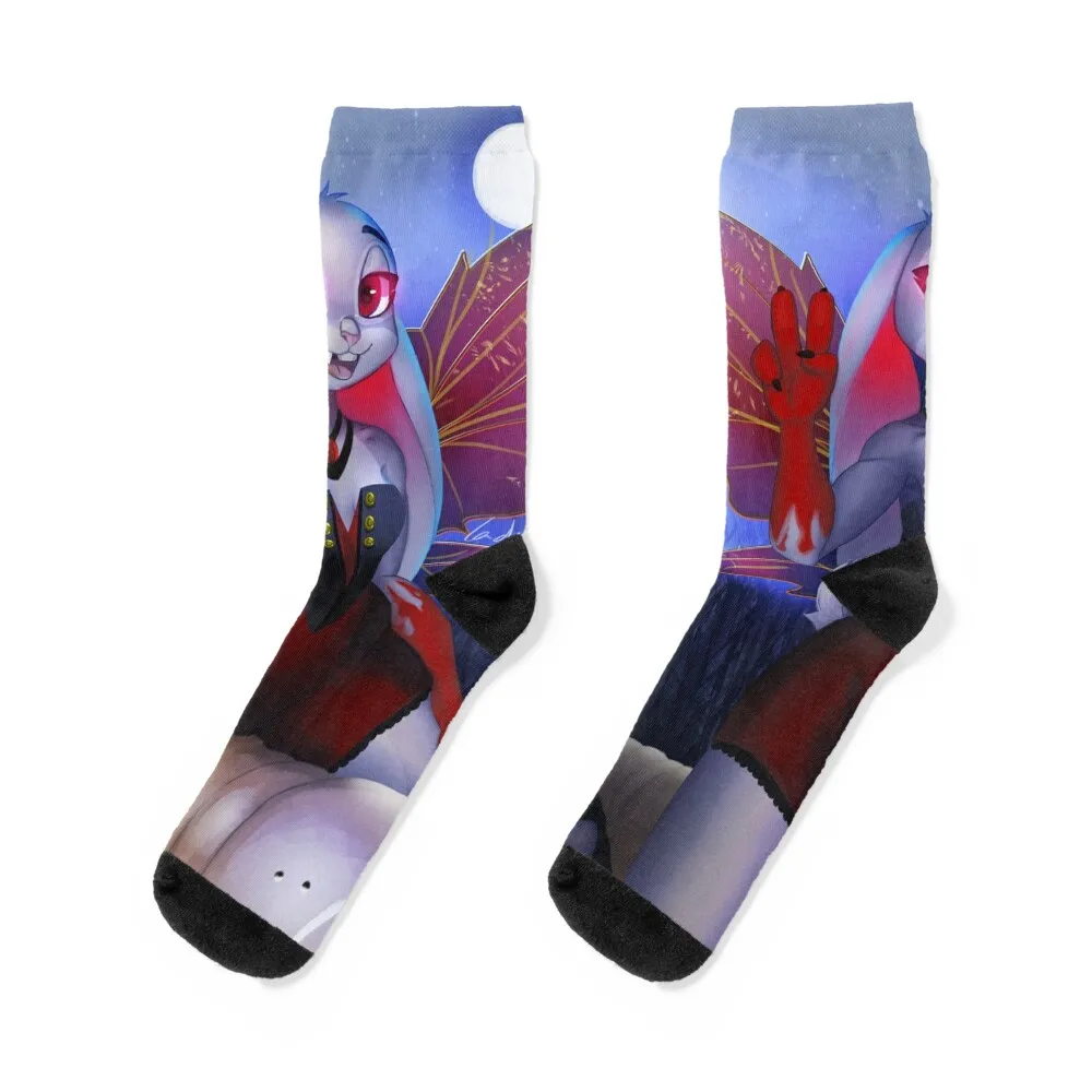 

Vampire Carrot Rabbit Bunny Fairy Farmer Socks halloween christmass gift Hiking boots Male Socks Women's