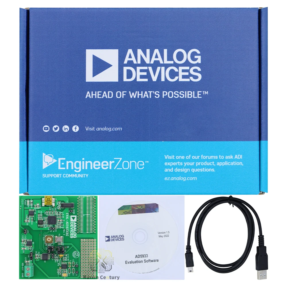 FOR ADI EVAL-AD5933EBZ Board AD5933 High Precision Impedance Converter Network Analyzer Measurement Board