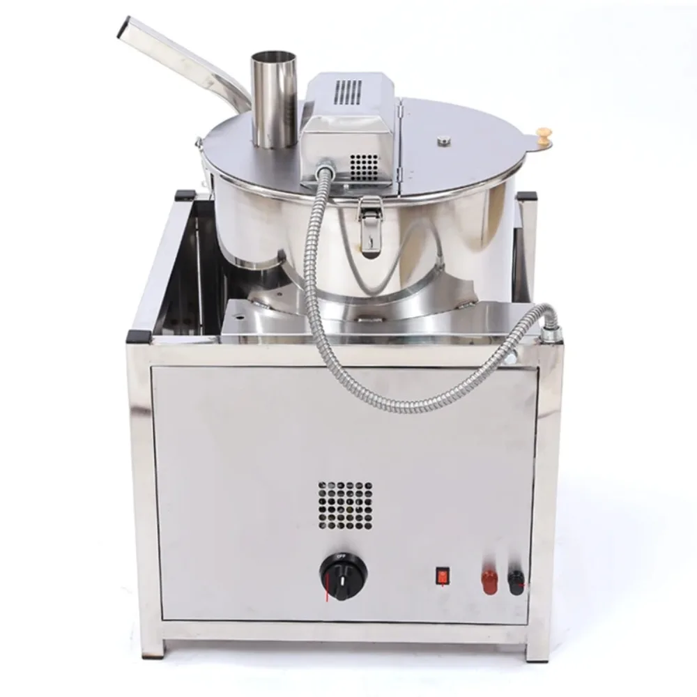 High Efficiency Dual Heating Popcorn Machine Fully Automatic For Home And Commercial Use