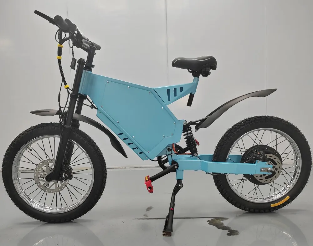 Professional Carbon Steel Motorcycle Frame for Bomber Enduro Mountain & Road Bicycles Electric Bike Use 24kg 1000-5000W