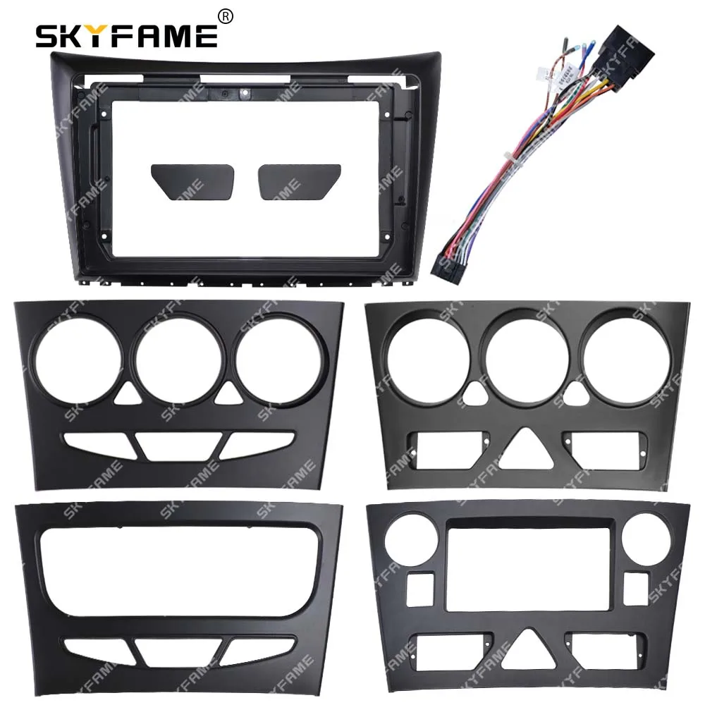 SKYFAME Car Frame Fascia Adapter Decoder Android Radio Dash Fitting Panel Kit For Dongfeng Aeolus S30 H30