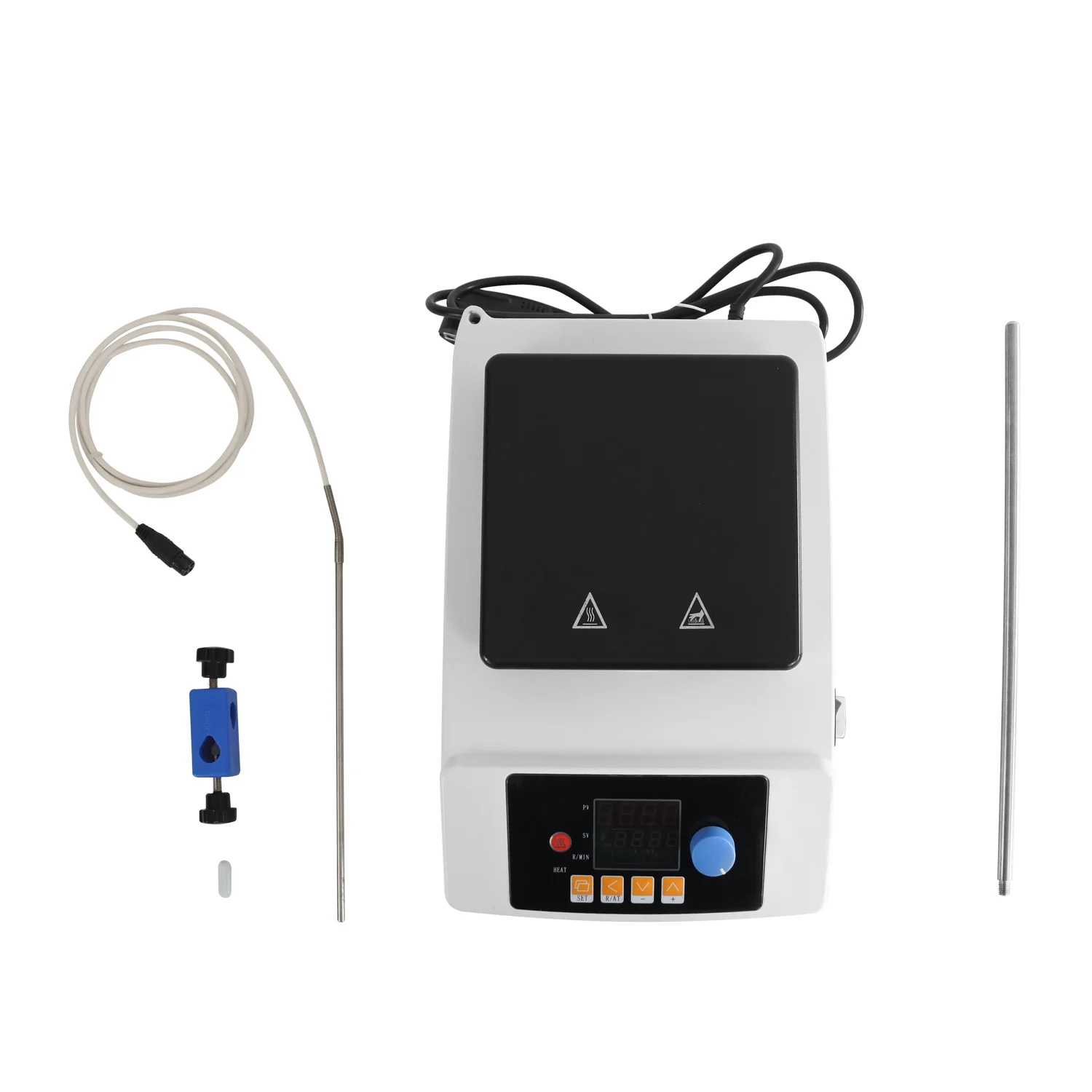 محرك مغناطيسي صناعي LCD كيميائي مع لوحة ساخنة