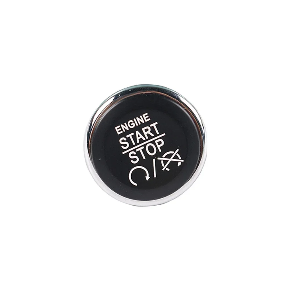 2pcs 1FU931X9AC Car Push To Engine Start Stop Button Switch for Jeep Grand Cherokee Dodge Durango Challenger Grand Caravan