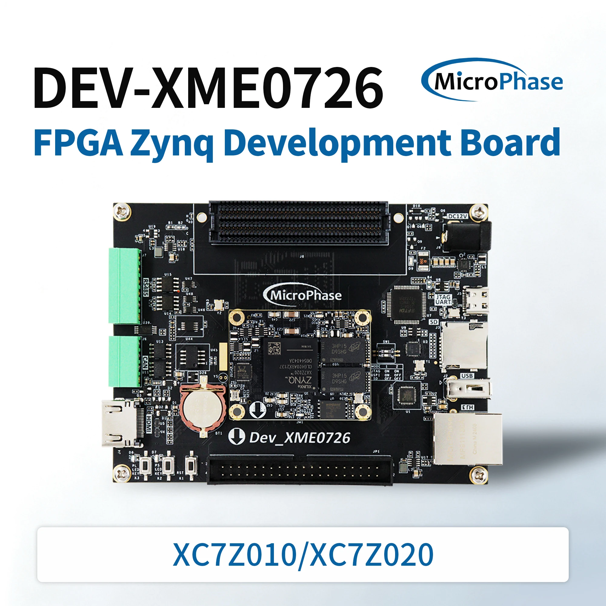 MicroPhase FPGA Development Board Xilinx ZYNQ7020 ARM Industrial Grade ZYNQ Development Board Dev_XME0726