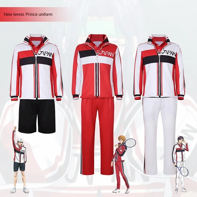 Anime Prince of Tennis Cosplay Tezuka Kunimitsu Fuji Syusuke Ryoma Echizen Costume Sportswear Team Sets Tennis Anime Costume