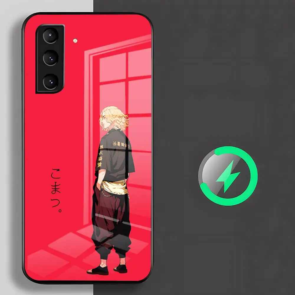 Tokyo Avengers Phone Case For Samsung S26 S25 S24 S23 S22 S21 S20 Edge Ultra Plus FE For Magsafe Glass Case