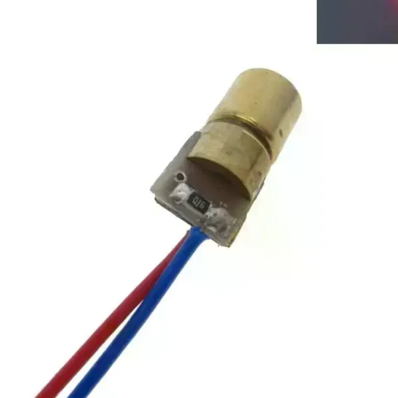 10pcs Adjustable Mini Laser Pointer Diode RED Dot Laser Diod Circuit 3V/5V 5mW 650nm Module Pointer Sight Copper Head