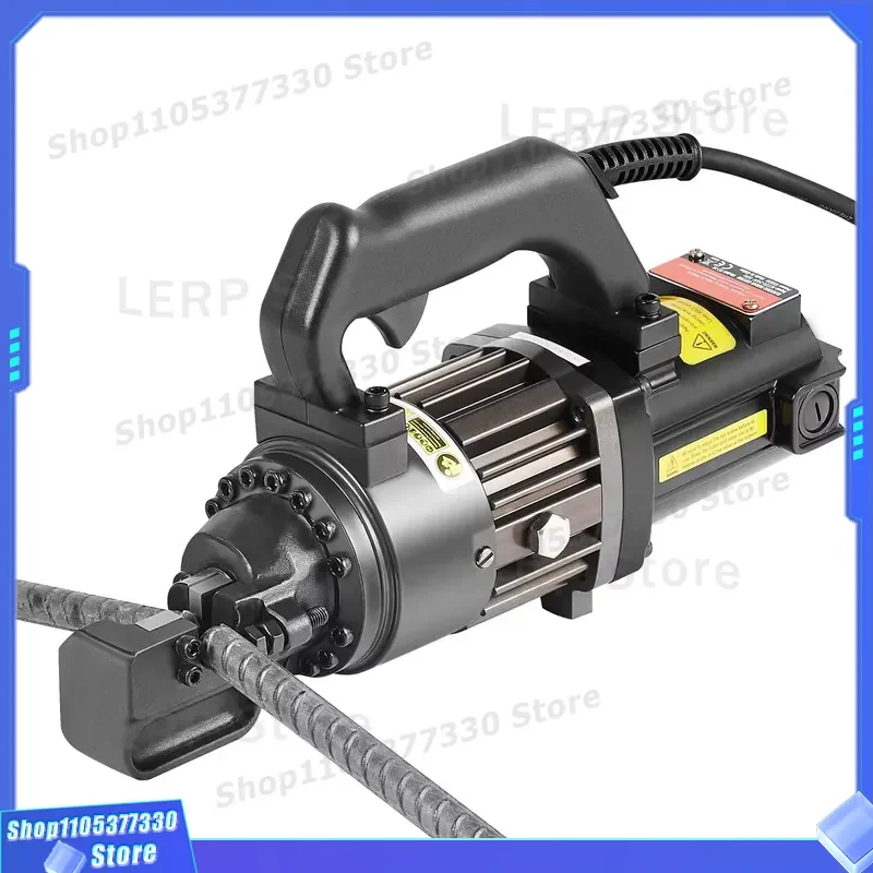 PC 16 Portable Handheld Rebar Cutter Electric Steel Bar Cutting Machine for Construction Site Building Work Heavy Duty Tool