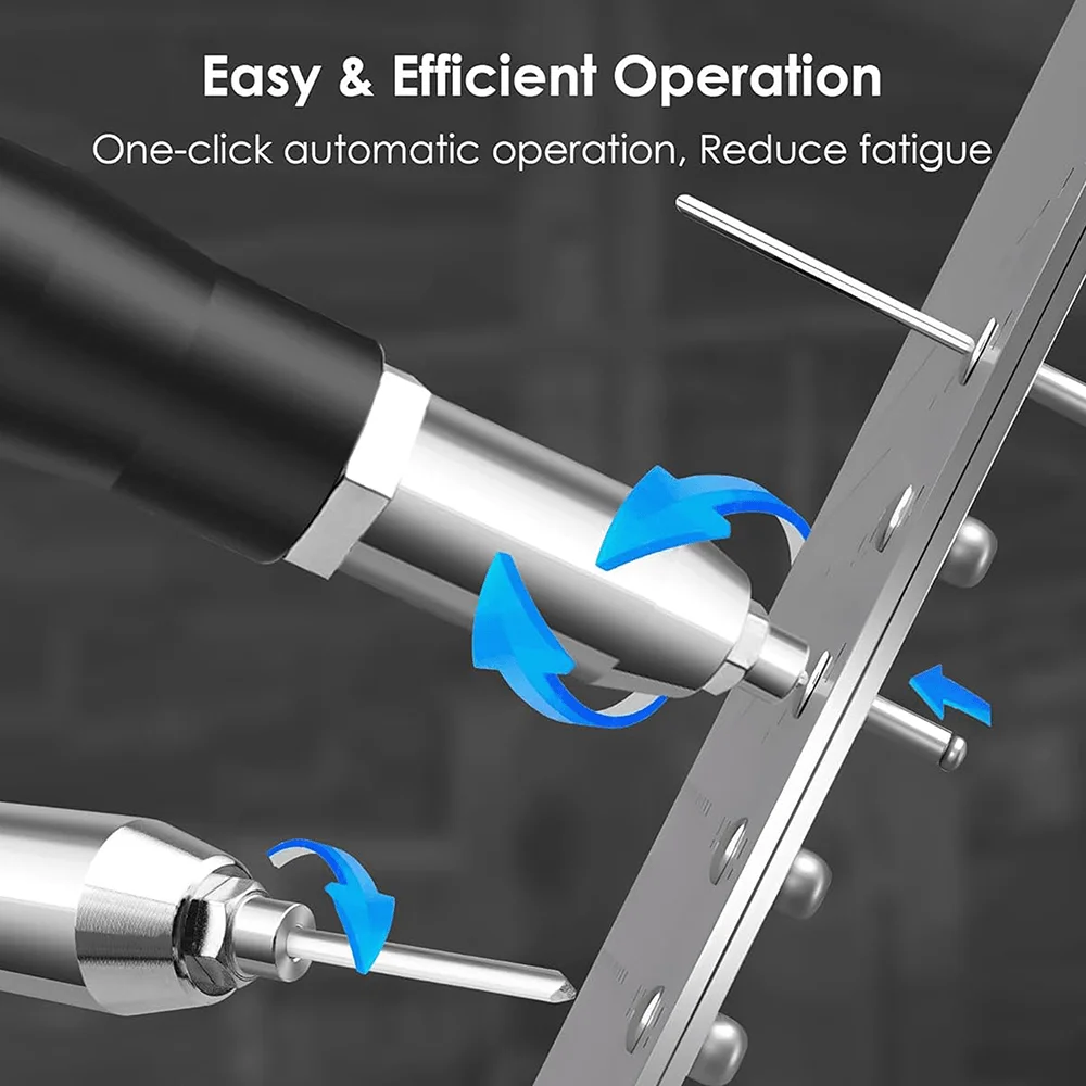 Бесщеточный электрический заклепочный пистолет, аккумуляторный пистолет для заклепок и гаек, дрель, автоматические клепальные инструменты для батареи Makita 18 В (без батареи)