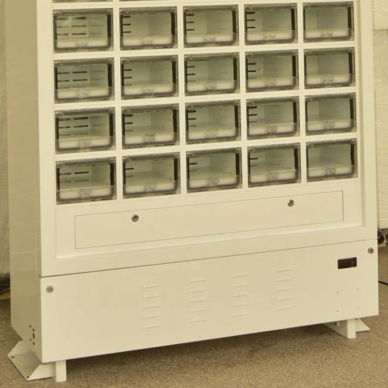 Intelligent refrigerated fresh food locker vending machine