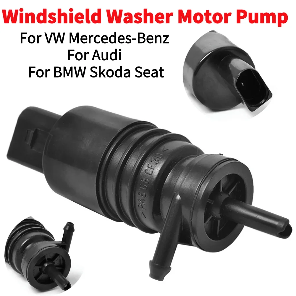 Windshield Wiper Washer Pump Motor For VW Mercedes-Benz For Audi For BMW Skoda Seat Wiper Front Windscreen Wiper Washer Pump