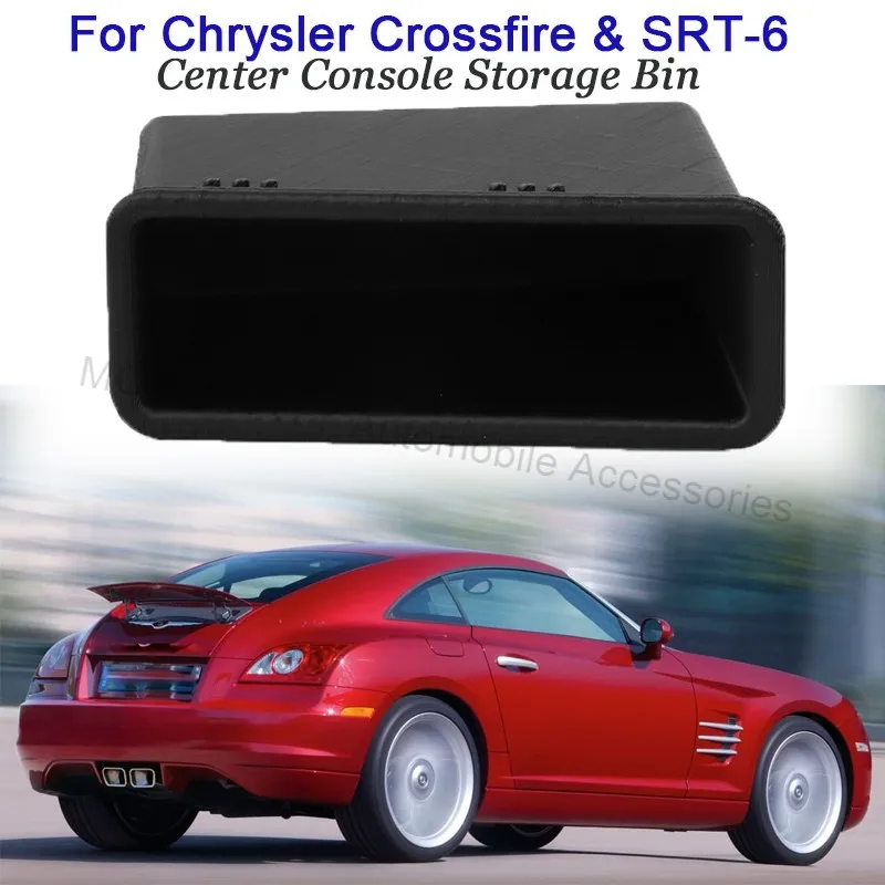 Reproducción de compartimento de almacenamiento para consola central, impresa en 3D con plástico ABS, para Chrysler Crossfire y SRT-6 2004-2008
