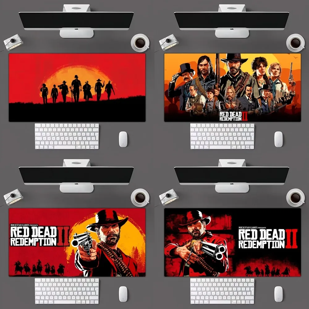 Game R-Red Dead Redemption Mousepad Mousepad Gamer Mouse Pad Size For Office Long Table Mat