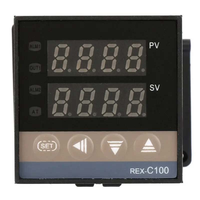 

Модули термостата типа K, выход PID, цифровой терморегулятор REX-C100FK02-M * AN, релейный инструмент, 1 шт., высокое качество