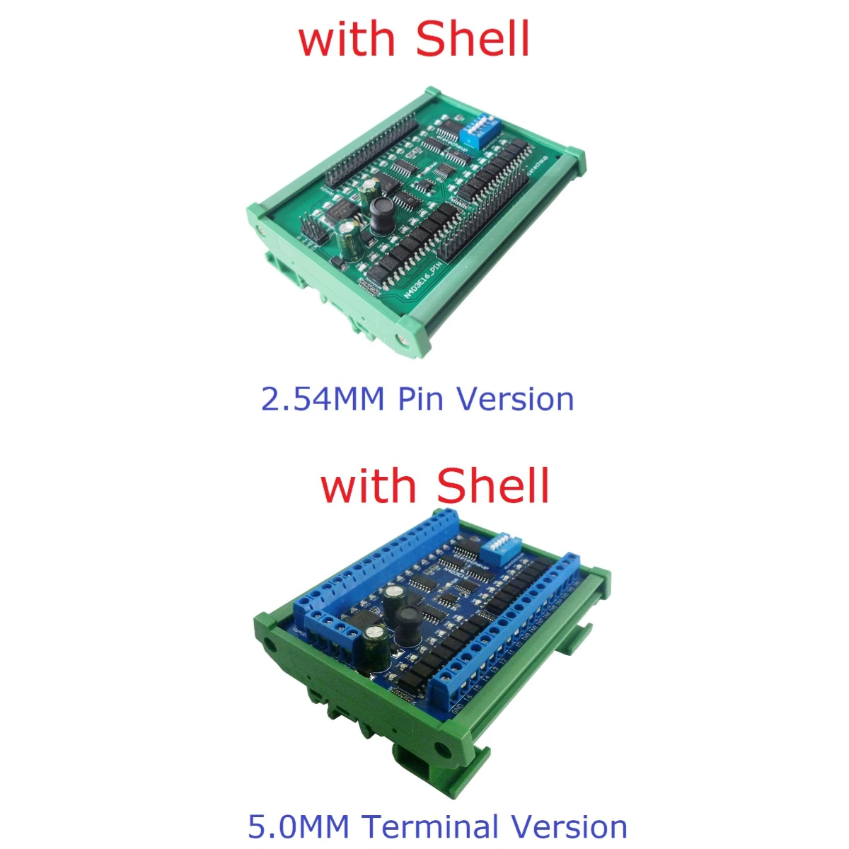 16DI-16DO DC 12V 24V RS485 IO Port Remote Control Module Modbus RTU Switch Value Remote Transmission N4D3E16 Board