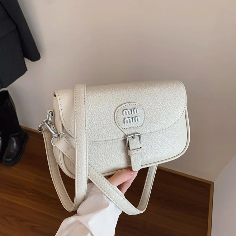 

Trendy Designer Crossbody Handbag For Women Luxury Tote Messenger Purse Shopper Solid Color Vintage
