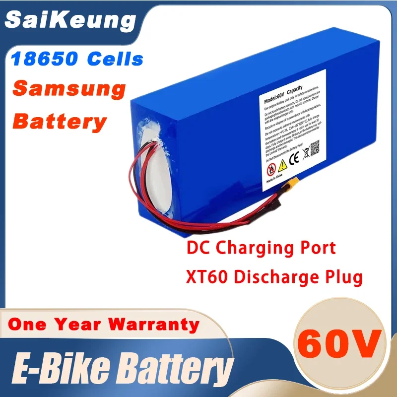 60V lithium battery 20Ah 30Ah 40Ah 50Ah  electric bike battery 72V high power motor electric bicycle scooter 18650 battery pack