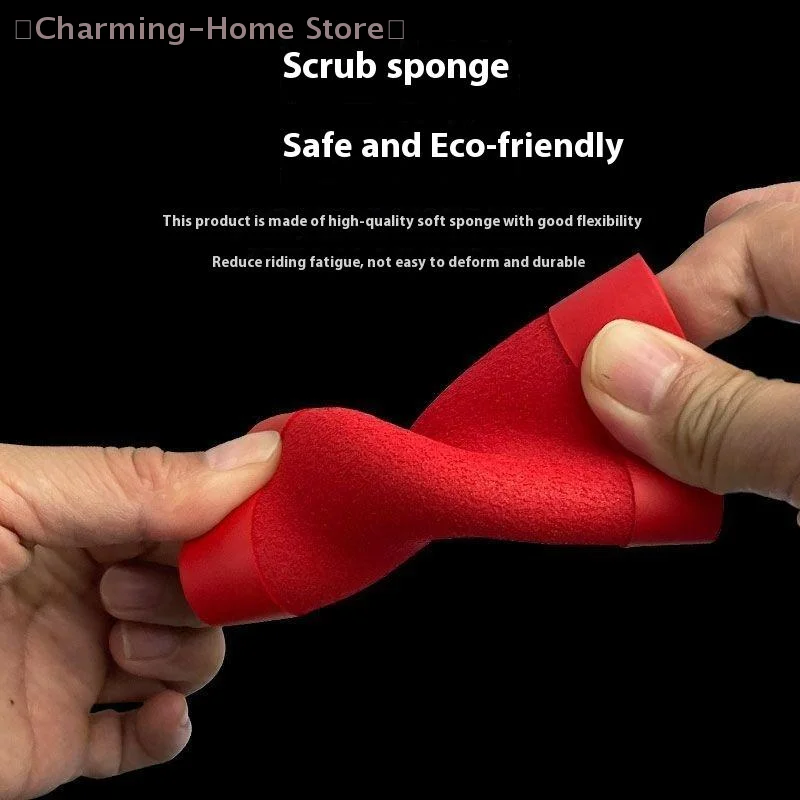 【M】1/3 Sets Soft Anti-Slip Scooter Bicycle Protective Handlebar Cover New Motorcycle Brake Handle Sponge Sleeve DIY Accessories image 2