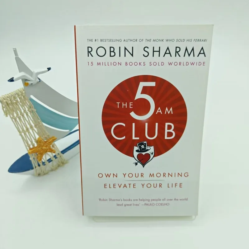 2625The 5AM Club By Robin Sharma Own Your Morning Elevate Your Life English Book psicologia libros book books