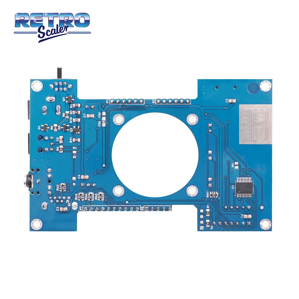 Scheda I/O digitale RetroScaler v1.2(c) Alexey Melnikov Supporto SNAC/256 MB di RAM Sistema MisterFPGA/Nucleo PSX