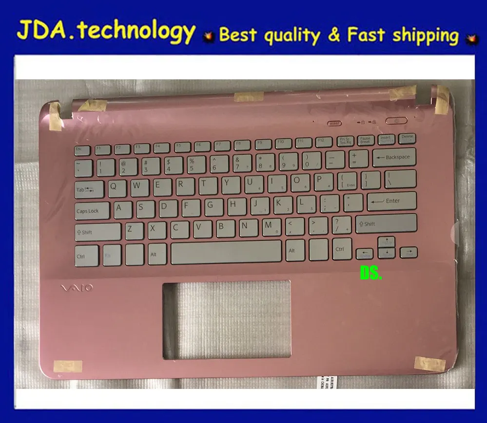 

New for sony vaio SVF142C29L SVF142C1DT SVF142A26T SVF143A1QT SVF142A23T SVF143A2TT SVF143 SVF142 US keyboard upper cover